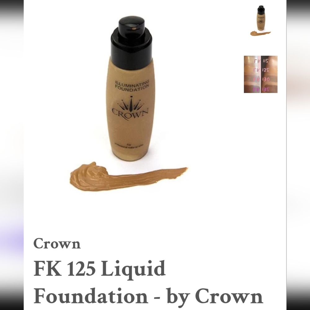 New- Crown liquid foundation